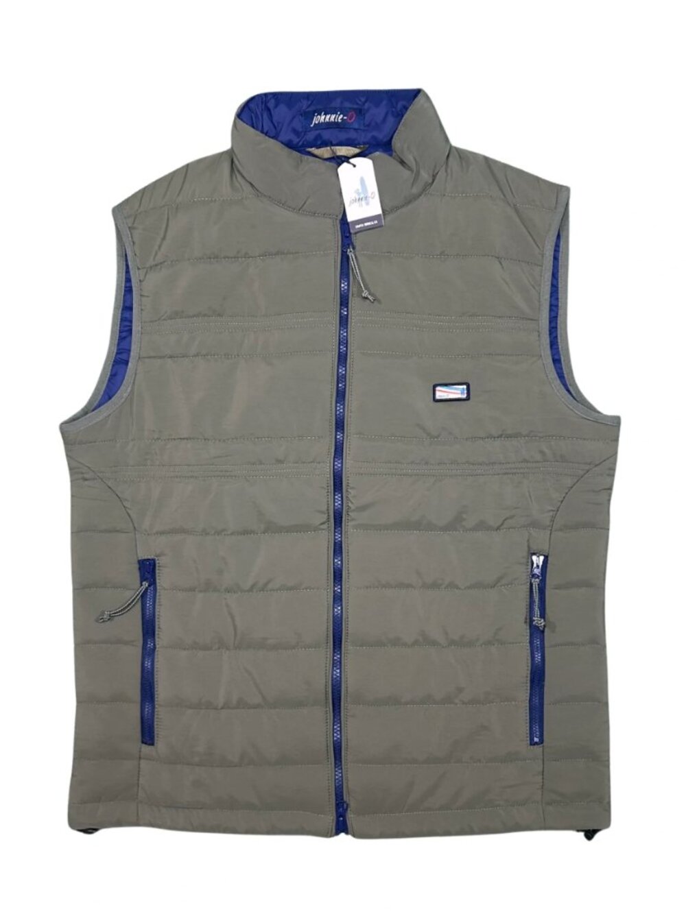 Johnnie-O Forest Green Harwich Lightweight Quilted Puffer Vest JMVT1470 NWT M